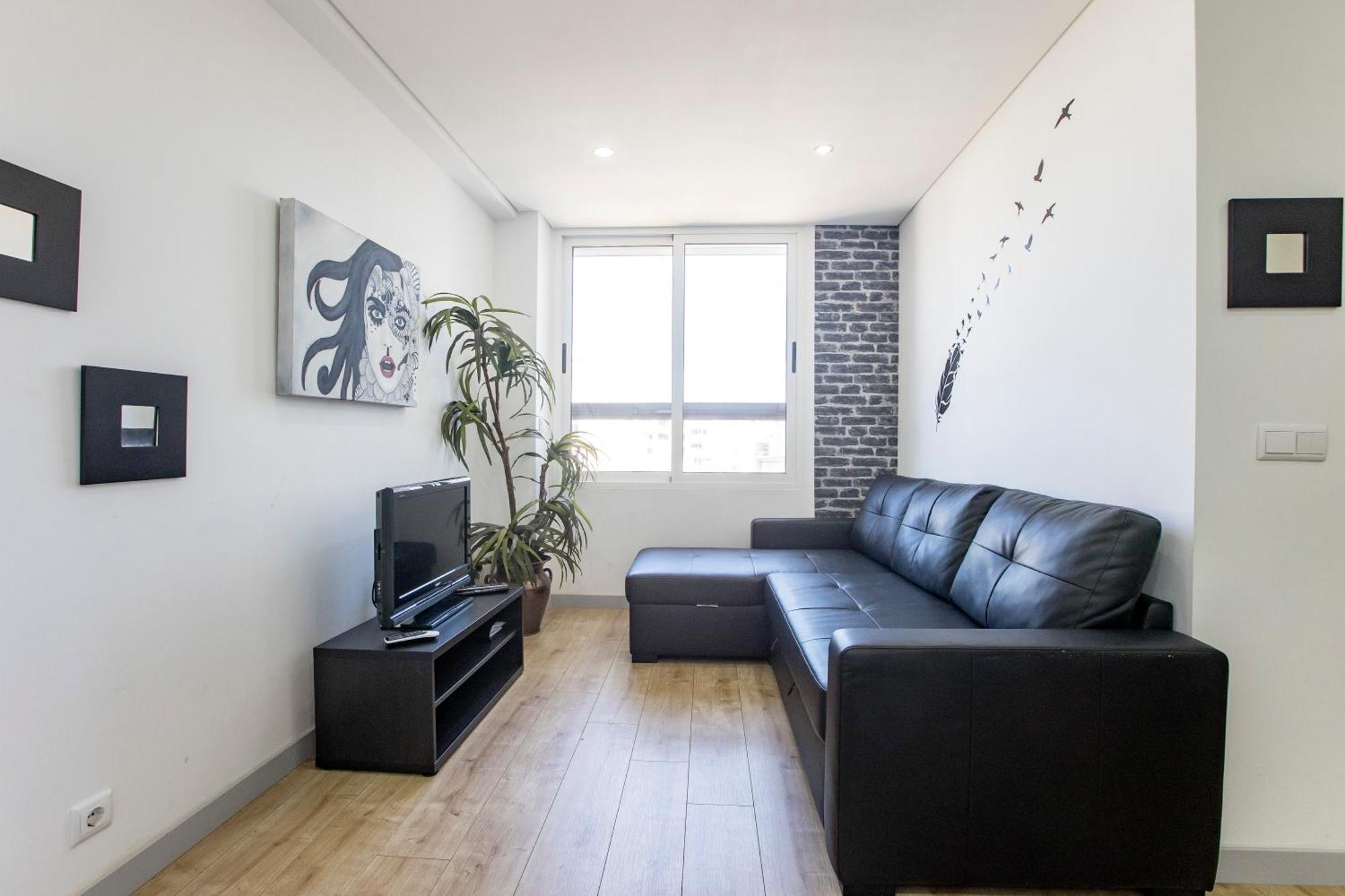 1Br Flat In Trindade W/ Ac By Metro Station Apartment Porto Bagian luar foto