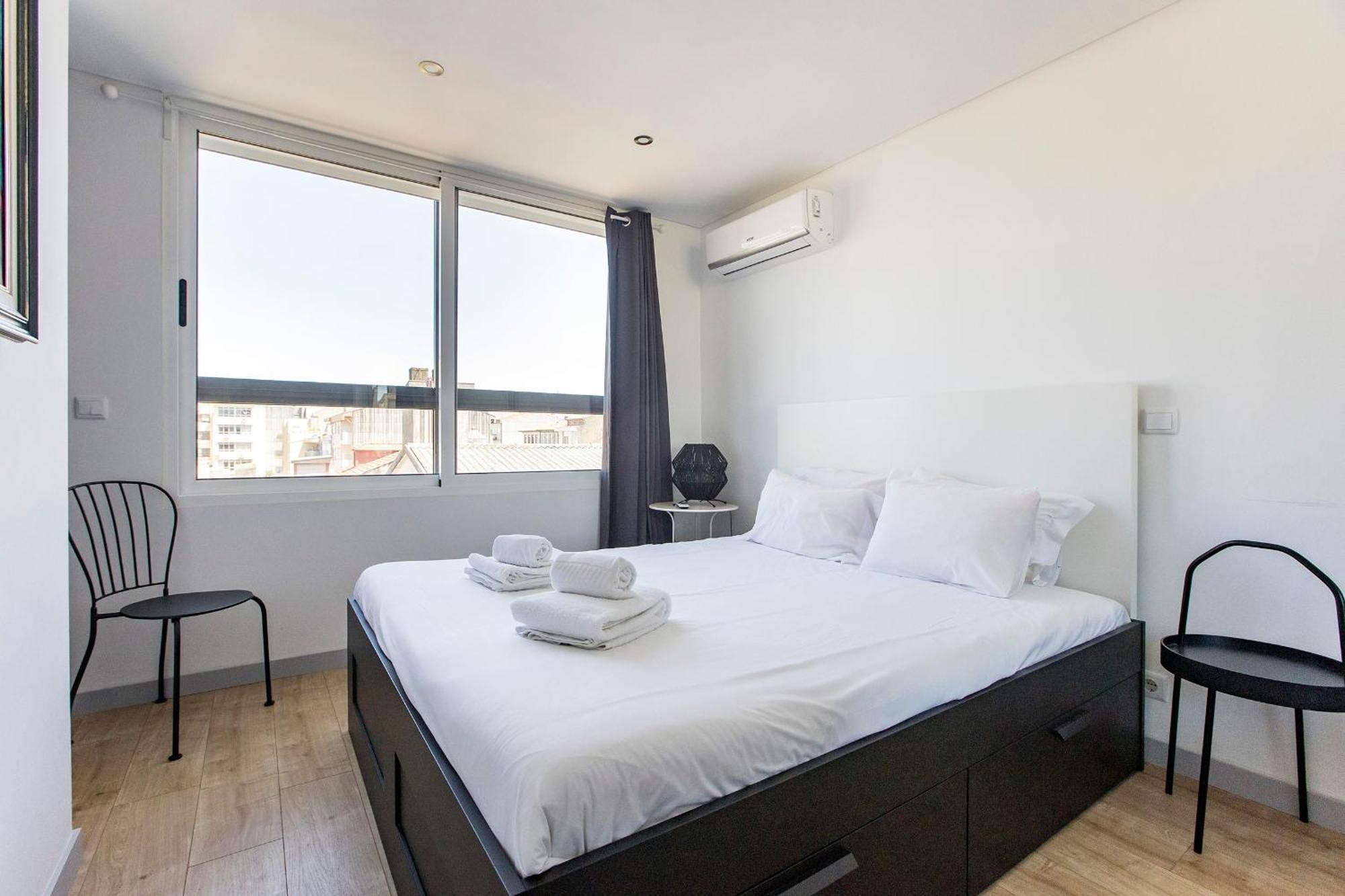 1Br Flat In Trindade W/ Ac By Metro Station Apartment Porto Bagian luar foto