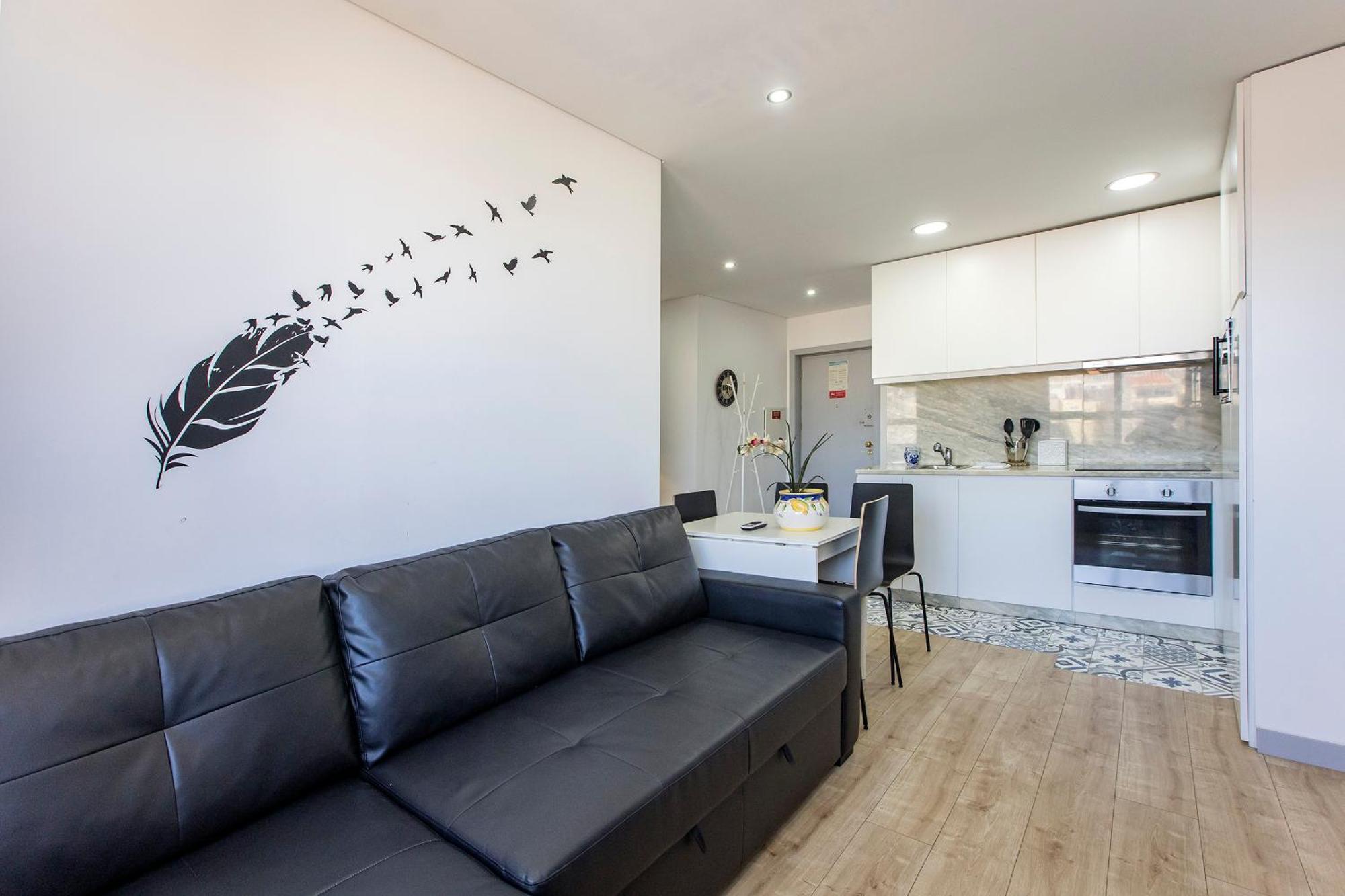 1Br Flat In Trindade W/ Ac By Metro Station Apartment Porto Bagian luar foto