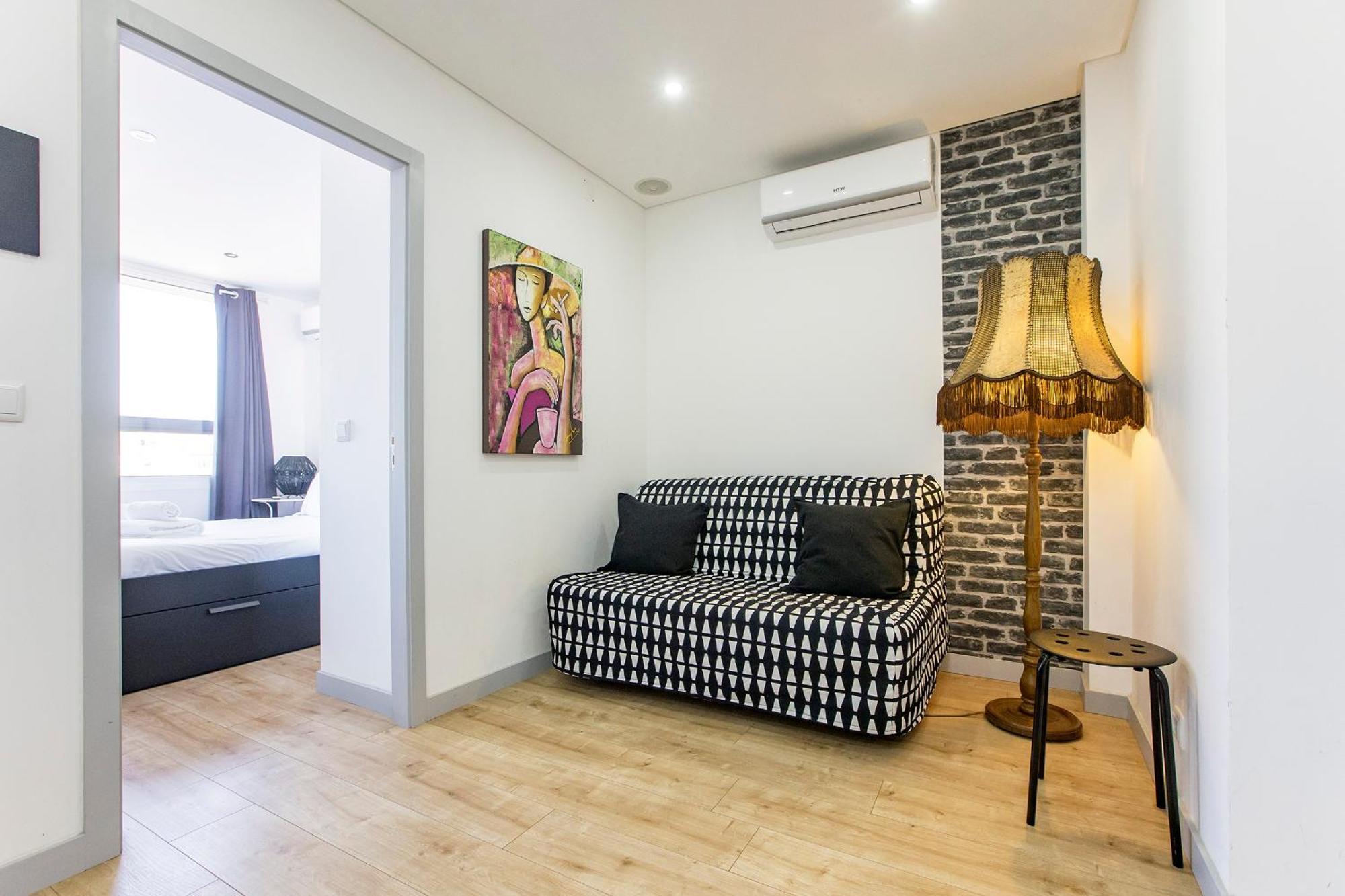 1Br Flat In Trindade W/ Ac By Metro Station Apartment Porto Bagian luar foto